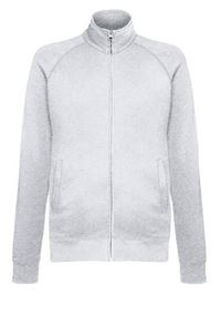 Felpa leggera french terry jacket zip lunga